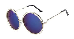 Big Circle Round Frame Sunglasses