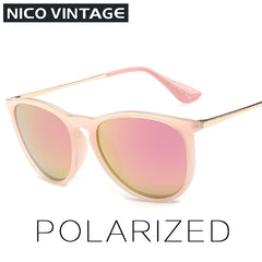 Mirrored Classic Gradient Female Black Sunglasses